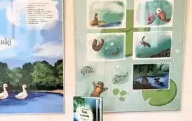 Absolwenci liceum plastycznego prezentują
