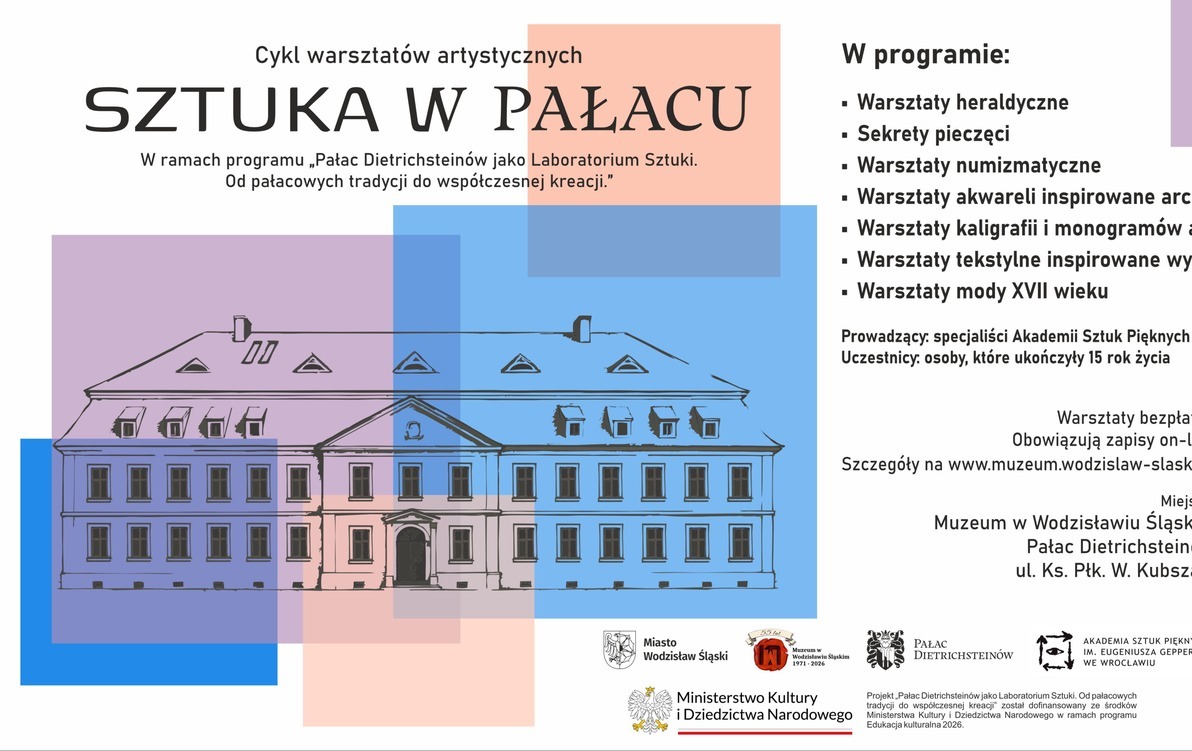 Zdjęcie do Startują letnie warsztaty artystyczne w wodzisławskim muzeum