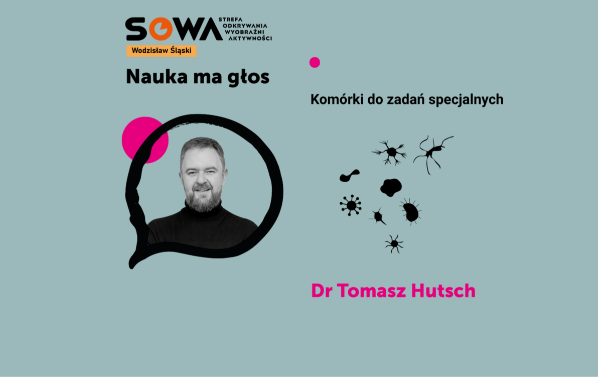 Zdjęcie do Kom&oacute;rki do zadań specjalnych &ndash; spotkanie z dr. Tomaszem Hutschem &nbsp;