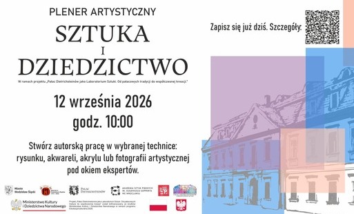 Zdjęcie do Pałac jako pracownia. W Wodzisławiu artyści spotkają się ze sztuką i dziedzictwem